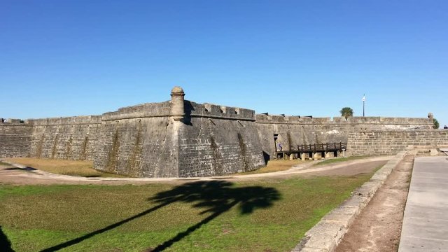 St Augustine castle, Florida.