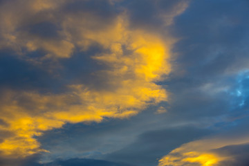 Background sky with clouds stratosphere