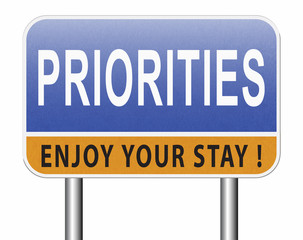 priorities
