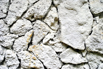 white stones