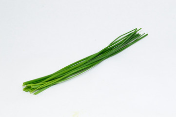 Obraz na płótnie Canvas Strands of fresh chives