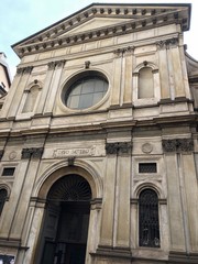 Milano, la chiesa di San Satiro