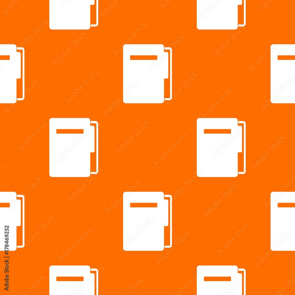 Poster file folder pattern seamless