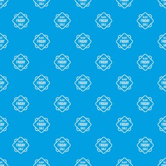 Black Friday sale sticker pattern seamless blue