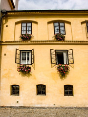 Facade of the old house