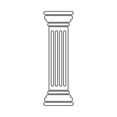 Antique Column Icon 