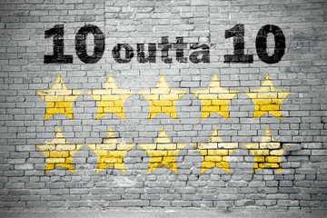 10 outta 10 Graffiti