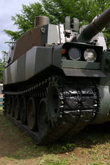 Fototapeta na wymiar 戦車
