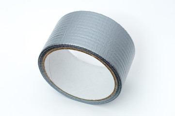 Roll of grey duct tape.