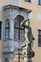 Obraz premium Marsbrunnen in Zittau