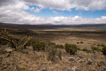 Amazing View Kilimanjaro National Park Tanzania 