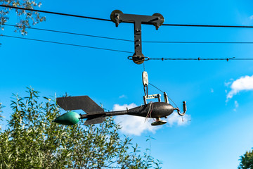 Device for measuring weather