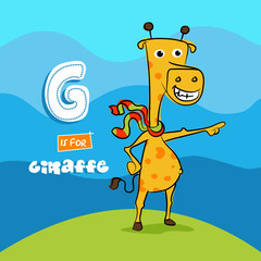 G is for Giraffe