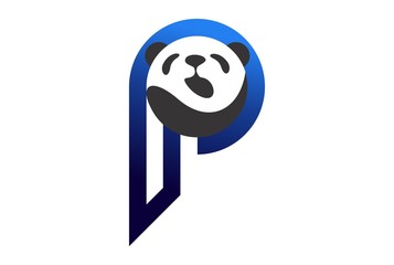 letter P panda