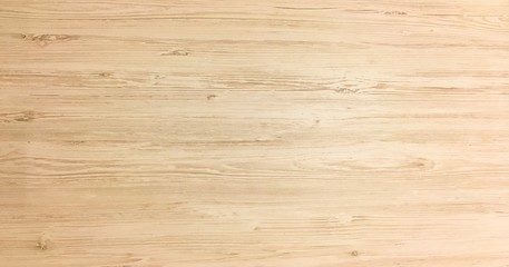 Naklejka premium Light wood texture background surface with old natural pattern or old wood texture table top view. Grunge surface with wood texture background. Grain timber texture background. Rustic table top view.