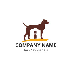 Dog House Logo And Icon Element