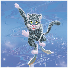 leopard skater