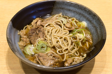 豚肉のねぎそば