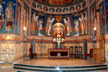 Orthodox icons the Saint Ana-Rohia Monastery. The monastery is situated in a special natural place...