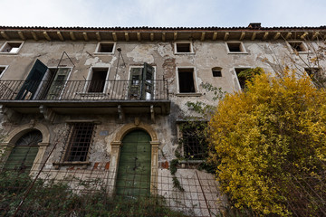  abandoned rustic at Pescantina, verona