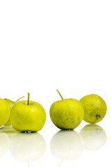 green apples