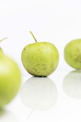 green apples