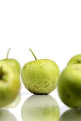 green apples