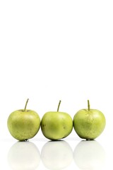 green apples