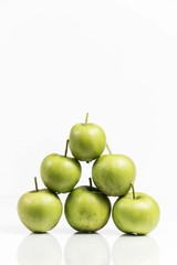 green apples