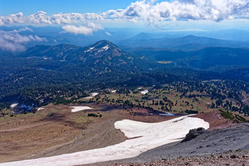View from Lassen Peak