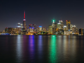 Downtown Toronto Night View
