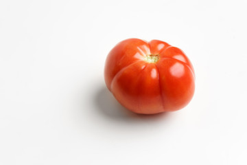 tomato on white background