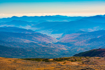 View from Top, Washington Mountain, New Hampshire, USA