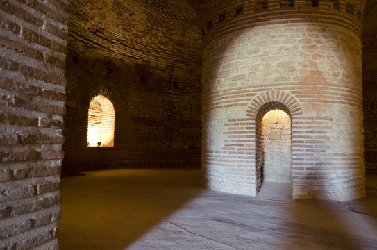 Ancient Thracian tomb Heroon in Pomorie