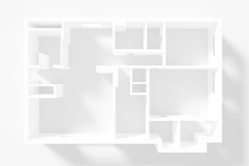 Paper Model Of Apartment