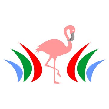 Pink Flamingo Logo