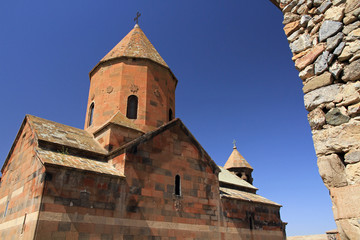 Fototapeta na wymiar Khor Virap monastery, south of Artashat, Ararat Province, Armenia