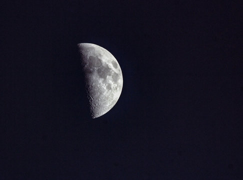 First Quarter Moon 2017