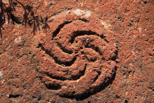 Armenian eternity sign, khachkars in Sevanavank, Armenia