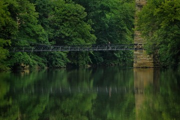 Iron Foot-Bridge Over the Brandywine River, Wilmington, Delaware