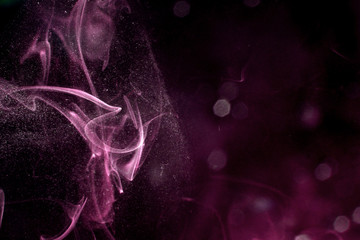 Smoke abstract / Smoke is a collection of airborne solid and liquid particulates and gases emitted when a material undergoes combustion