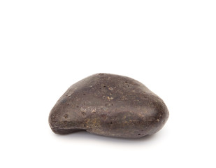 Stone on a White Background