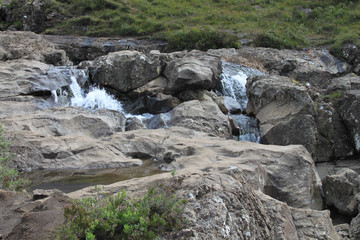 The Fairy pools on the Isle of Skye