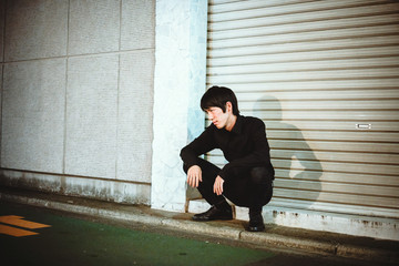 すべての動物の画像 ラブリーしゃがみこむ イラスト