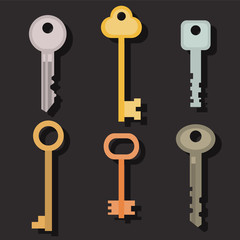 A set of keys