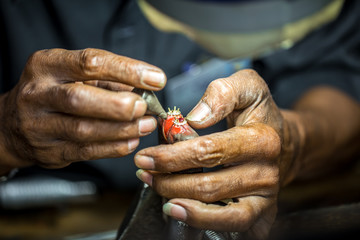 precious stones processing