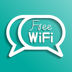 free wifi icon vector design
