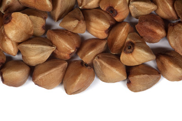 Pattern of large-grained buckwheat grains