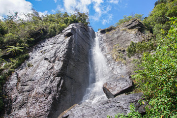 Lover's Leap Falls in Sri Lanka