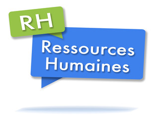French RH initals in colored bubbles